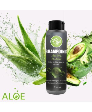 Shampooing ELYS – Aloe Vera & Avocat – 500 ml
