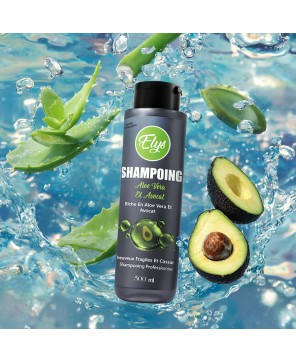 Shampooing ELYS – Aloe Vera & Avocat – 500 ml