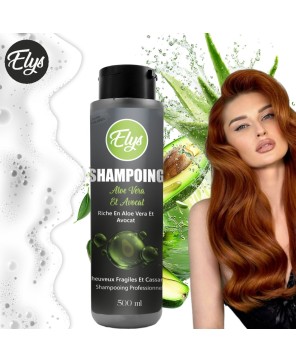 Shampooing ELYS – Aloe Vera & Avocat – 500 ml