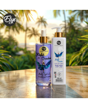 Pack ELYS Night Cruise – Body Splash 250 ml + Lait de Corps 180 ml