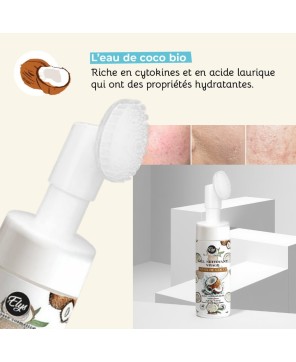 Gel Nettoyant Visage – ELYS – Noix de Coco – 200 ml