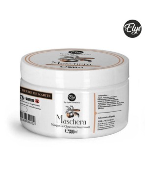 Masque Cheveux Bio au Beurre de Karité – ELYS – Sans Sulfate – 300 ml