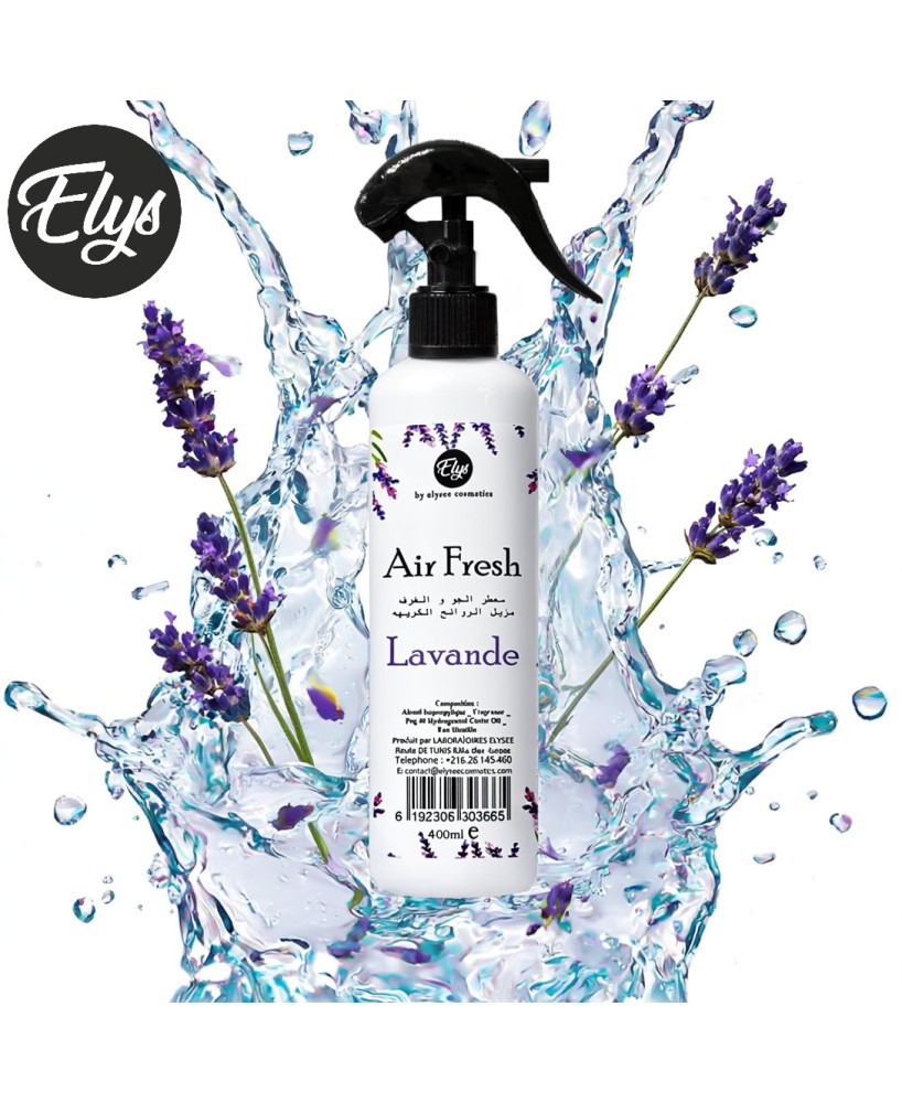 Air Fresh ELYS Lavande – Désodorisant d’Atmosphère – 400 ml