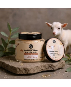 Gommage Lait de Chèvre – ELYS – Nettoie, Hydrate & Lisse – 300 g