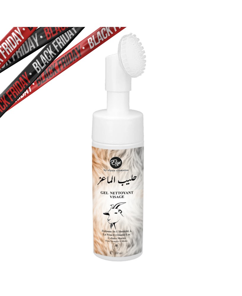 Gel Nettoyant Visage ELYS – Lait de Chèvre - 200Ml