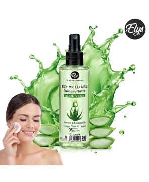 Démaquillant ELYS Aloe Vera – Douceur Naturelle 0% Alcool 0% Paraben 200 ml