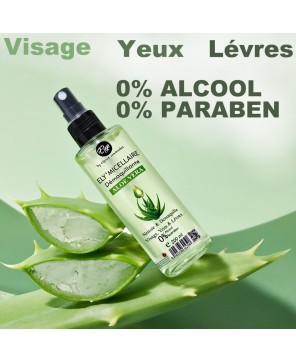 Démaquillant ELYS Aloe Vera – Douceur Naturelle 0% Alcool 0% Paraben 200 ml