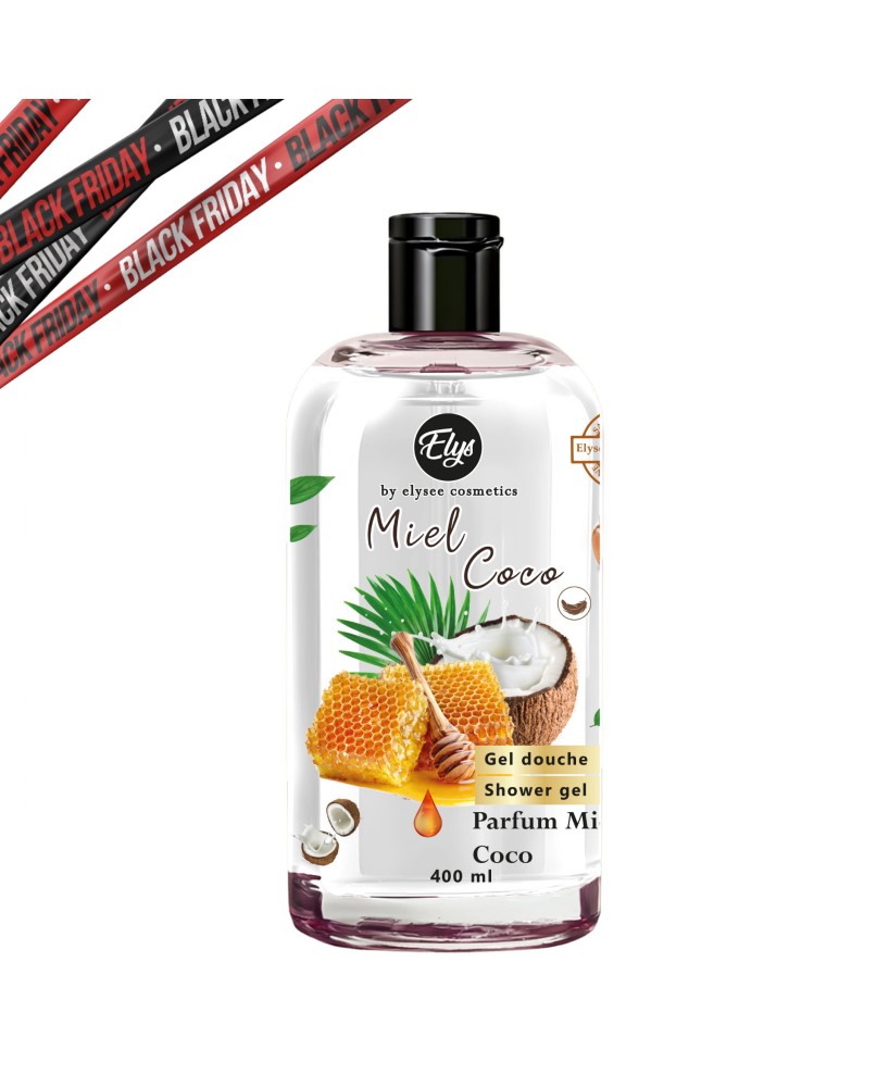 Gel Douche Miel & Noix de Coco – ELYS – 400 ml