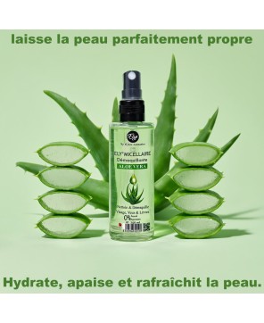 Démaquillant ELYS Aloe Vera – Douceur Naturelle 0% Alcool 0% Paraben 200 ml