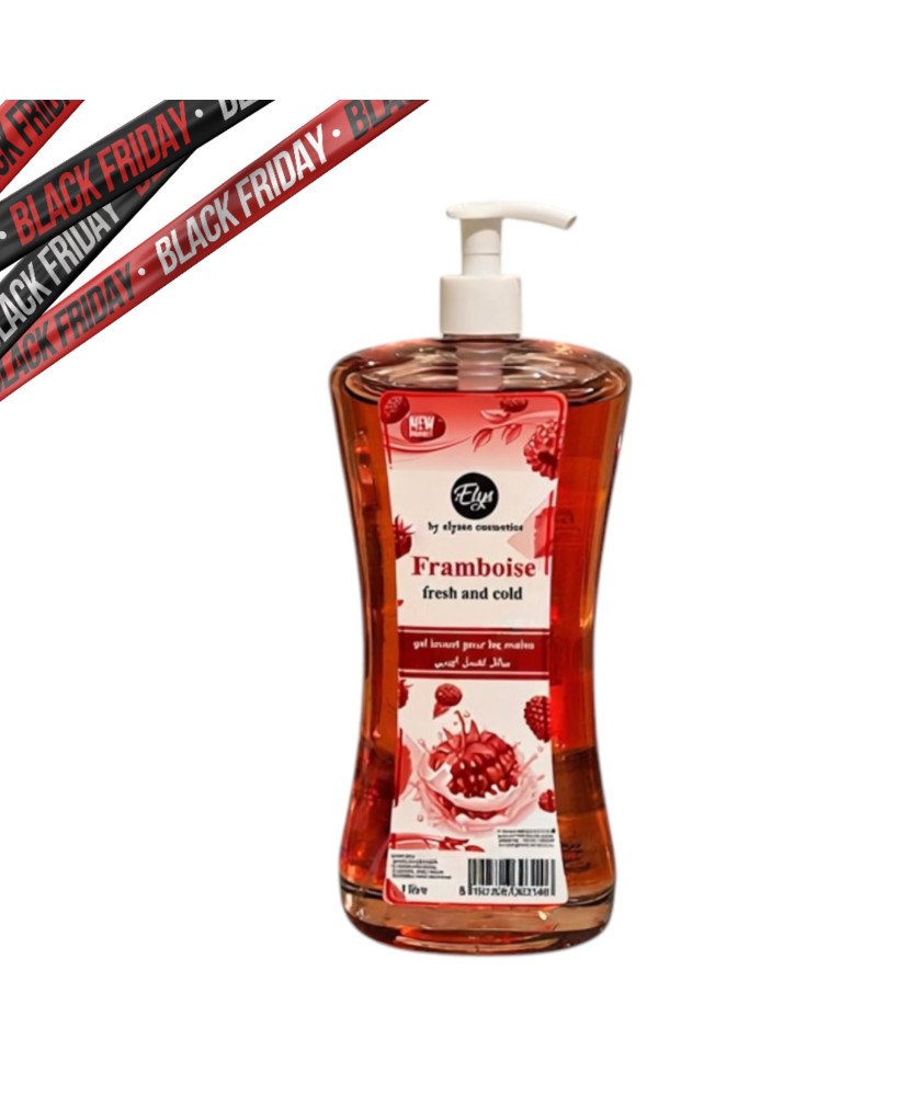 Gel Lavant Framboise Douceur Végétale – ELYS – 1 Litre