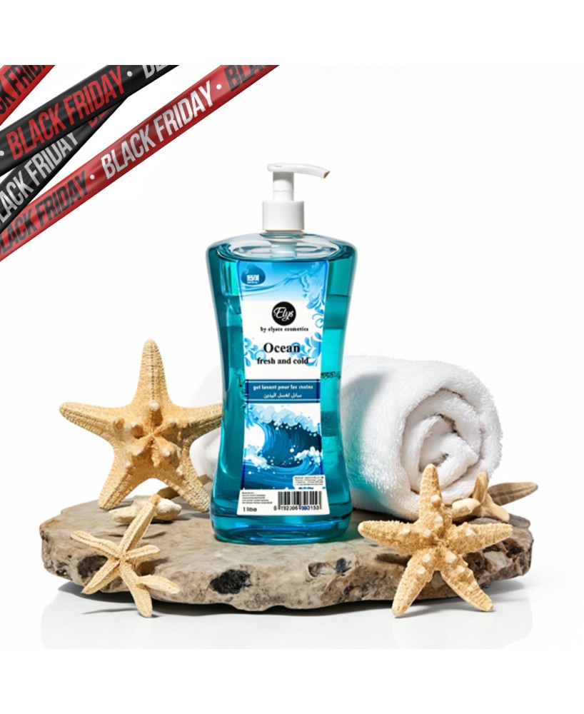 Gel Lavant Purifiant – Senteur Océan – ELYS – 1 Litre