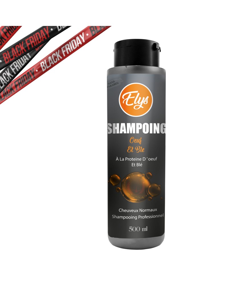 Shampooing ELYS – Œuf & Blé – 500 ml
