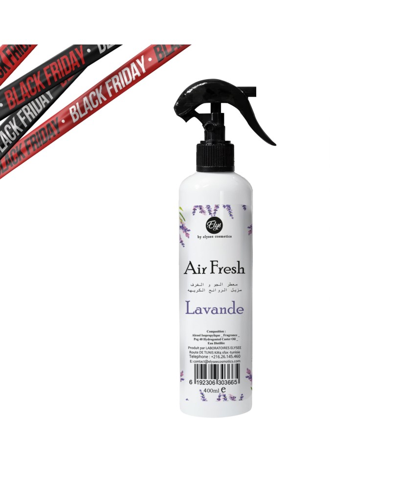 Air Fresh ELYS Lavande – Désodorisant d’Atmosphère – 400 ml