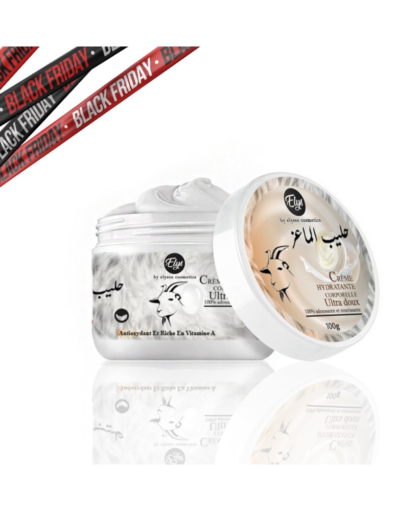 Crème Hydratante ELYS – Lait de Chèvre - 100G