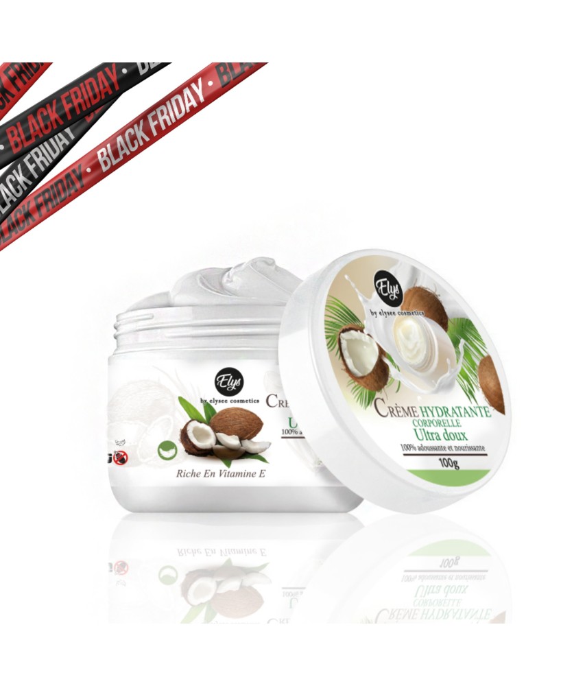 Crème Hydratante ELYS – Noix de Coco