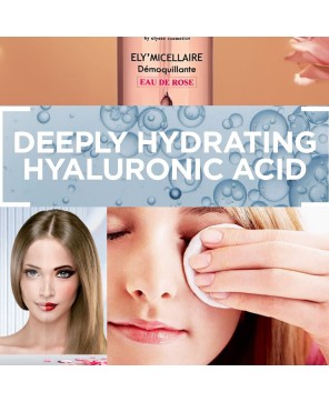 Démaquillant ELYS Eau de Rose – Douceur & Éclat 0% Alcool 0% Paraben 200 ml