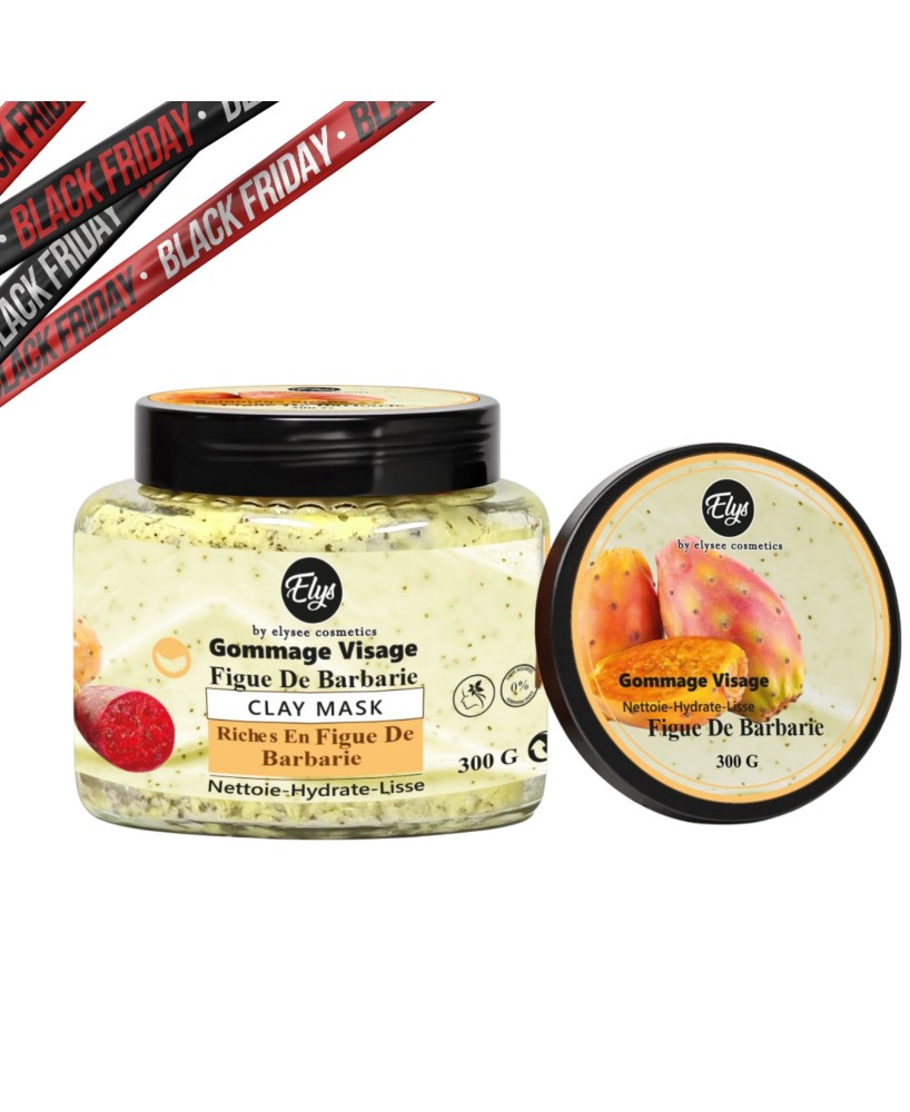 Gommage Figue de Barbarie – ELYS – Nettoie, Hydrate & Lisse – 300 g