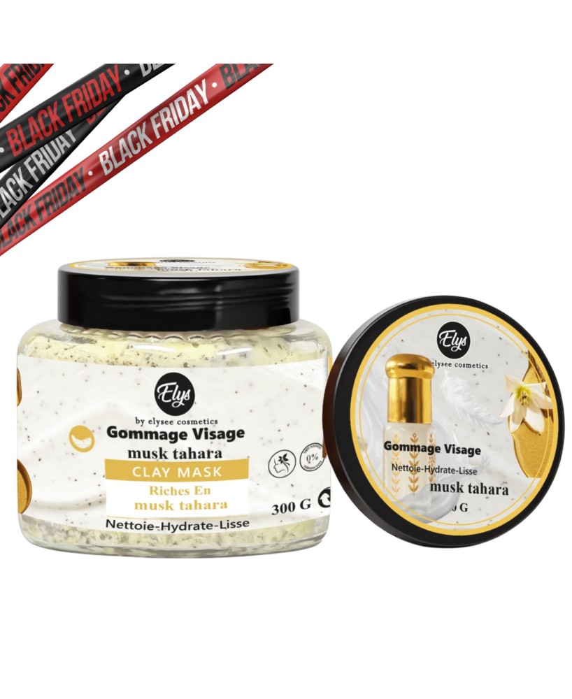 Gommage Musk Tahara – ELYS – Nettoie, Hydrate & Lisse – 300 g