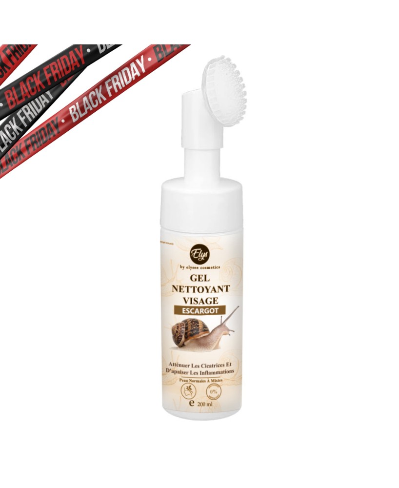 Gel Nettoyant Visage ELYS – Bave d’Escargot - 200 Ml