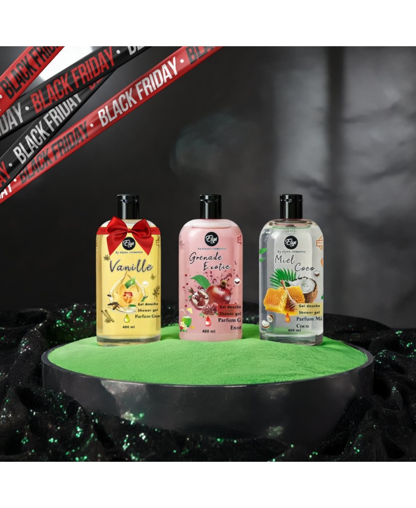 Pack Gel Douche ELYS – 2 Achetés  1 Offert