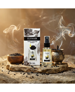 Huile Capillaire Nigelle – Fortifie & Protège la Fibre Capillaire – 50 ml