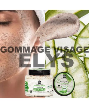 Gommage Aloe Vera – Nettoie, Hydrate & Lisse – 0% Sulfate & Parabène – 300 g