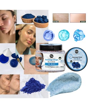 Gommage Nil Bleu – ELYS – Soin Exfoliant Naturel – 0% Sulfate & Parabène – 300 g