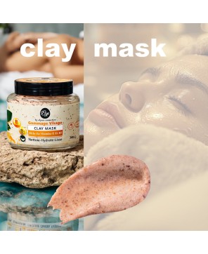Gommage Orange ELYS – Riche en Vitamines E & B5 – Exfoliant Naturel – 300 g