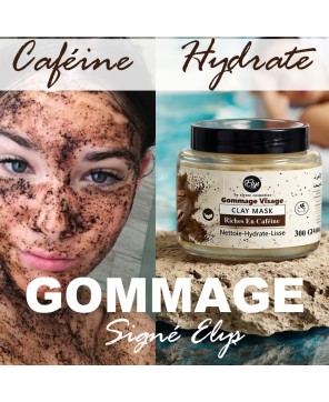 Gommage Café ELYS – Riche en Caféine – Exfoliant Naturel – 0% Sulfate & Parabène – 300 g