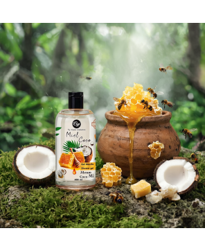 Gel Douche Miel & Noix de Coco – ELYS – 400 ml