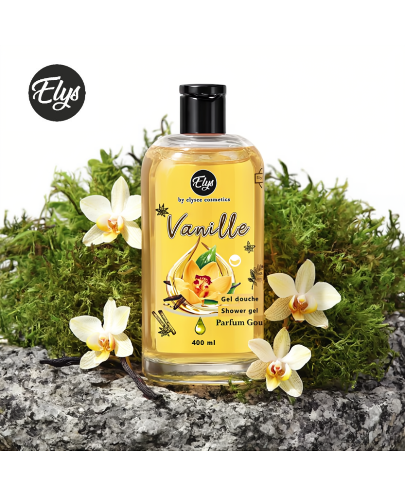 Gel Douche ELYS Vanille – 400 ml