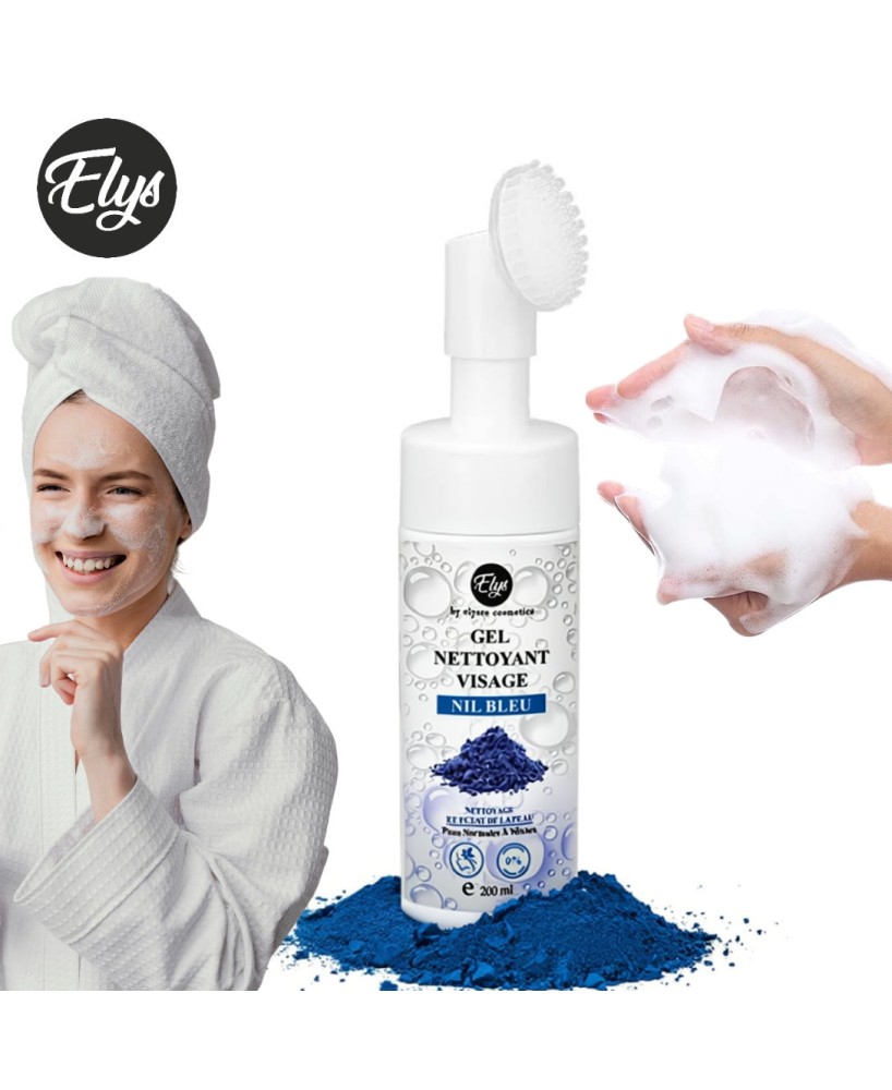 Gel Nettoyant Visage ELYS – Nile Bleu - 200Ml