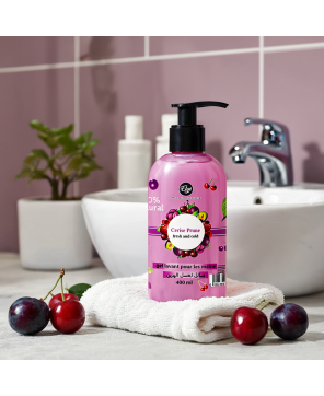 Gel Lavant des Mains Cerise & Prune Nettoyage en Douceur – ELYS – 400 ml