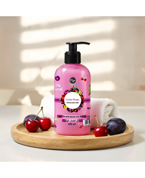 Gel Lavant des Mains Cerise & Prune Nettoyage en Douceur – ELYS – 400 ml