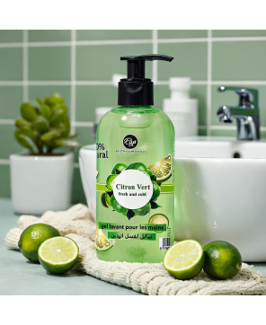 Gel Lavant des Mains Citron Vert Protège des Tiraillements – ELYS – 400 ml