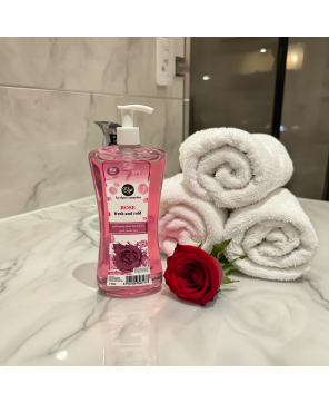 Gel Lavant des Mains Rose Fraîcheur Botanique – ELYS – 1 Litre