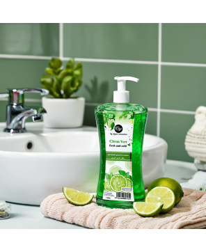 Gel Lavant Naturel & Protecteur Citron Vert – ELYS – 1 Litre