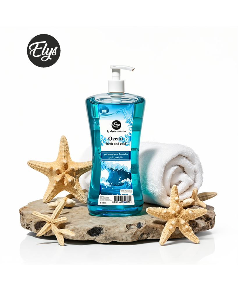 Gel Lavant Purifiant – Senteur Océan – ELYS – 1 Litre