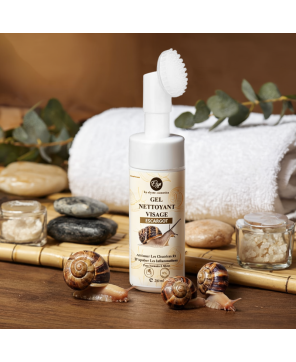 Gel Nettoyant Visage ELYS – Bave d’Escargot - 200 Ml
