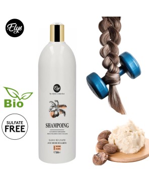 Shampooing Bio au Beurre de Karité – ELYS – Sans Sulfate – Nutrition & Douceur