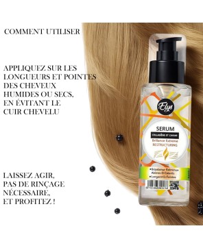 Sérum Collagène & Caviar – ELYS – 50 ml – Brillance Extrême & Restructuring