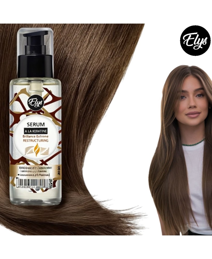 Sérum à la Kératine – ELYS – 50 ml – Brillance Extrême & Restructuring