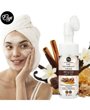 Gel Nettoyant Visage – ELYS – Réglisse – 200 ml