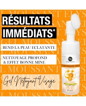 Gel Nettoyant Visage ELYS – Vitamine C - 200Ml