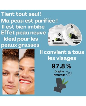 Crème Hydratante ELYS – Charbon - 100G