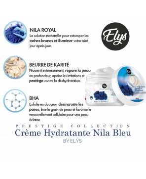 Crème Hydratante ELYS – Nila Bleu - 100G