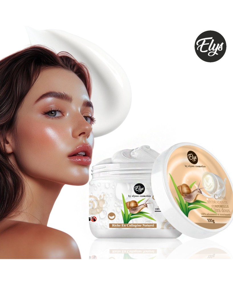 Crème Hydratante ELYS – Bave d’Escargot -100G