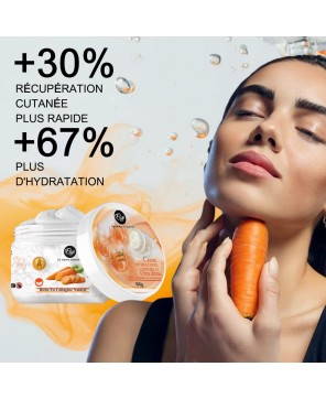 Crème Hydratante ELYS – Carotte – 100g – Riche en Collagène & Vitamine A