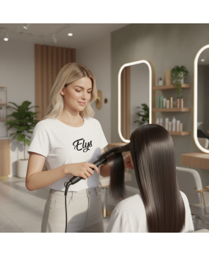 Lisseur & Boucleur Sokany 2 en 1 – Cheveux Lisses & Bouclés en Un Seul Geste – Revêtement Céramique