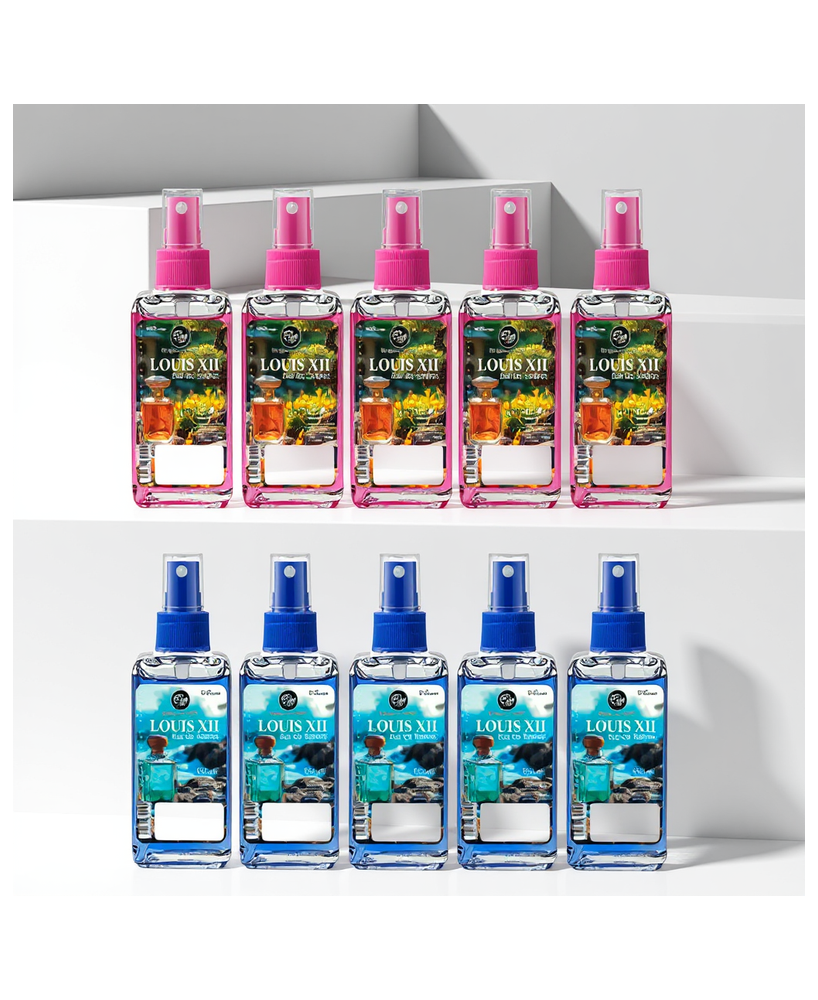 Pack de 10 Louis XII – Eau de Toilette Mixte by elys – 125 ml